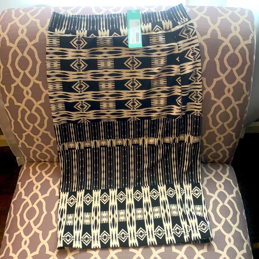 Renee C Melisa printed pencil skirt